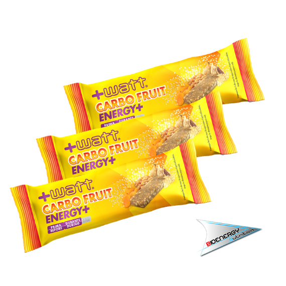 +Watt-CARBO FRUIT ENERGY+ (Confezione 24 barrette da 40 gr)     